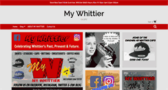 Desktop Screenshot of mywhittier.com
