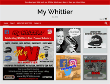 Tablet Screenshot of mywhittier.com